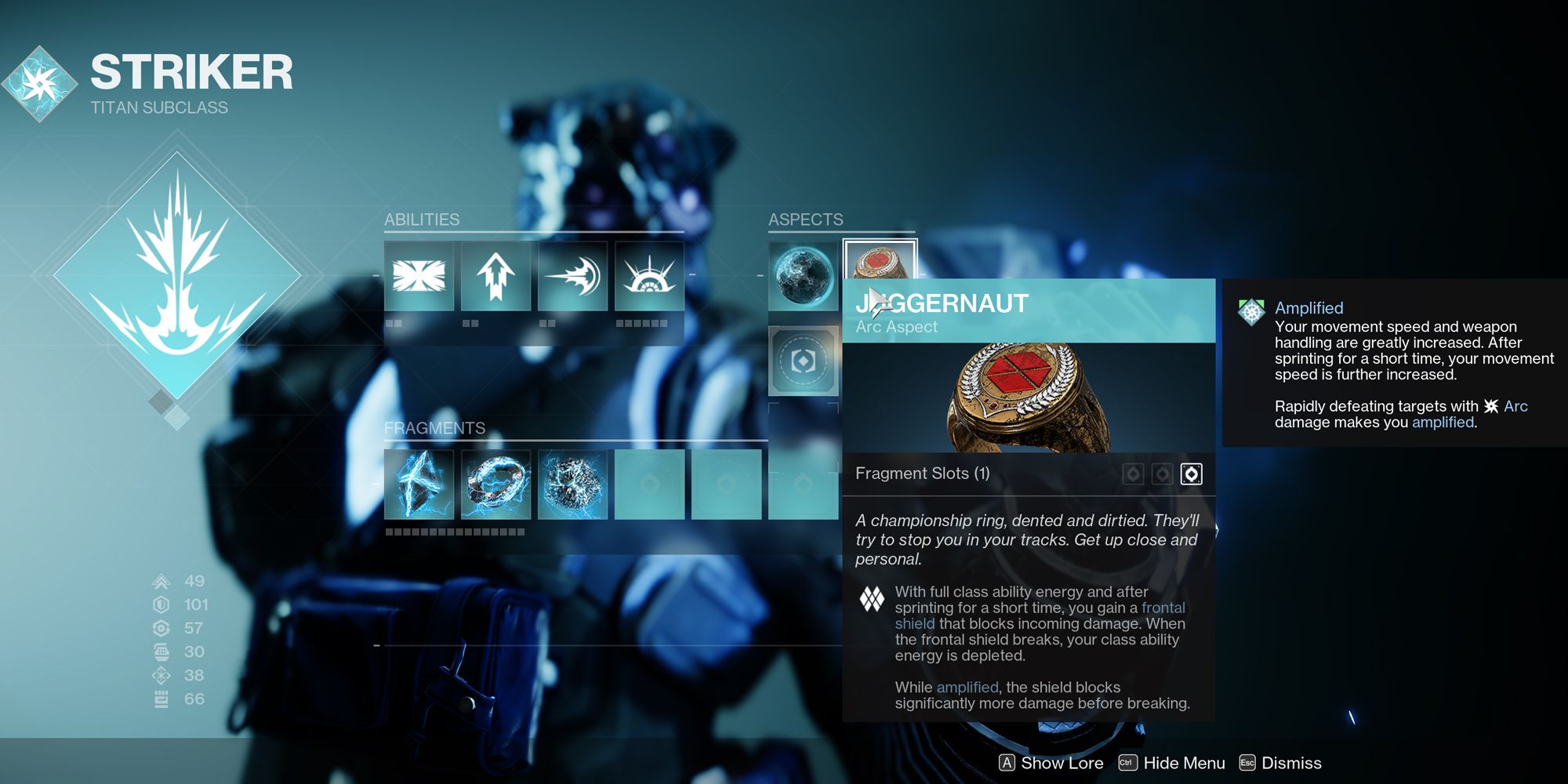How To Build Titan Striker For PvP or PvE in Destiny 2