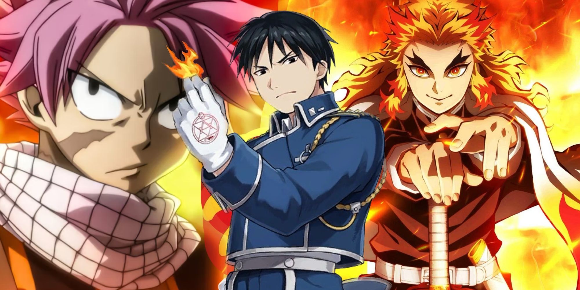 Most Iconic Anime Heroes With Fire Powers