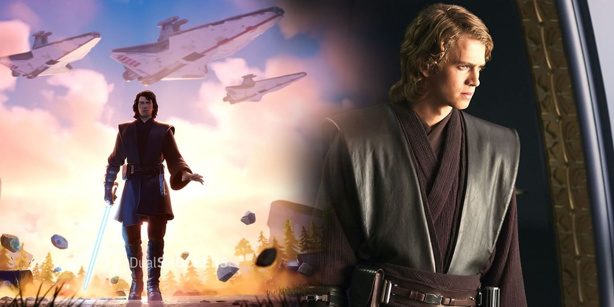 Fortnite x Star Wars and Anakin Skywalker