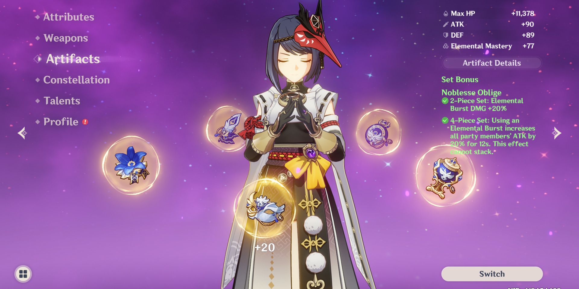 Genshin Impact Kujou Sara Best Builds, Weapons, & Teams