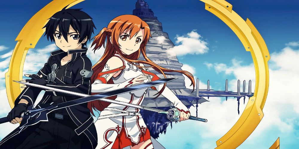 Kirito and Asuna from Sword Art Online