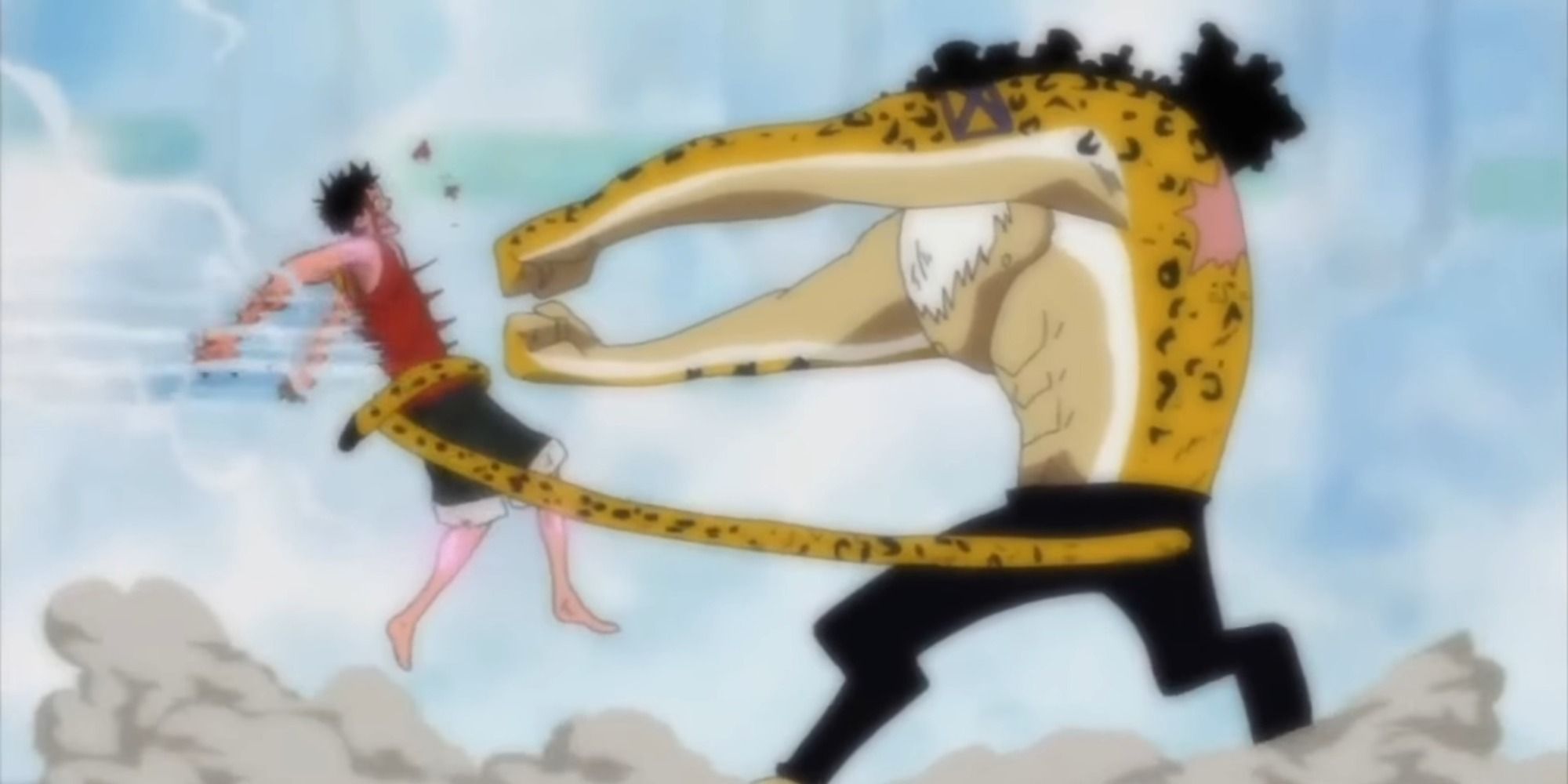 Luffy vs Lucci is the best One Piece fight.