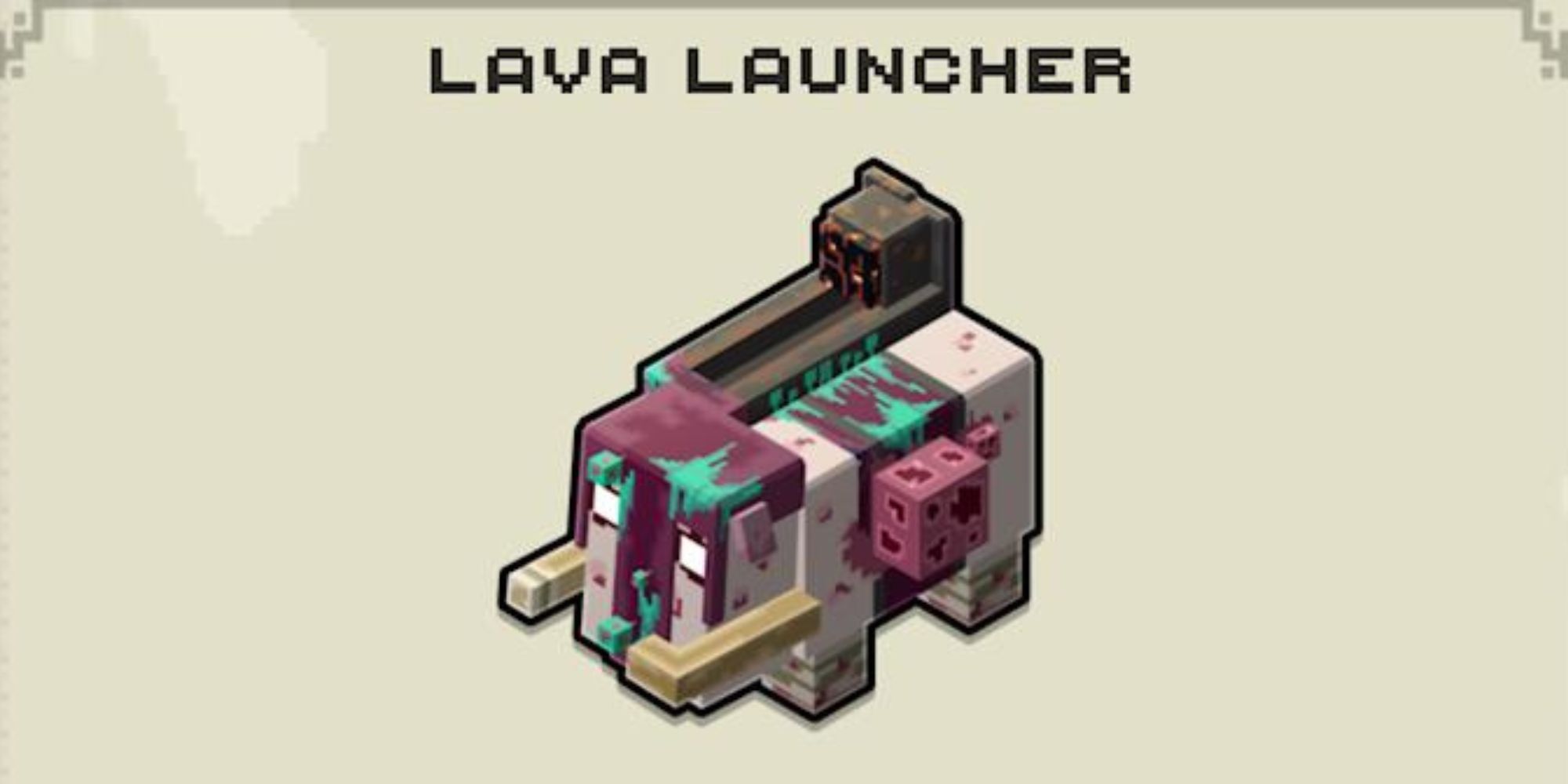 Minecraft legends Lava Launcher-1