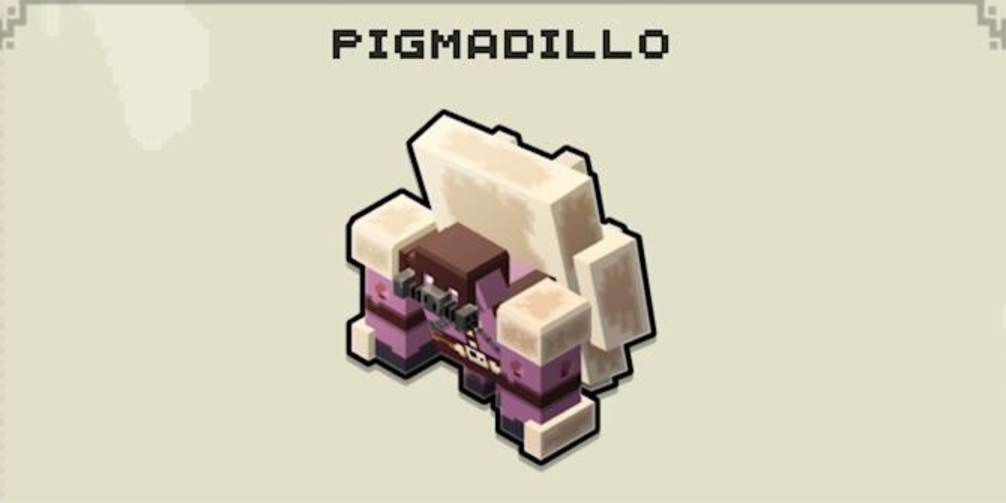 Minecraft legends Pigmadillo-1