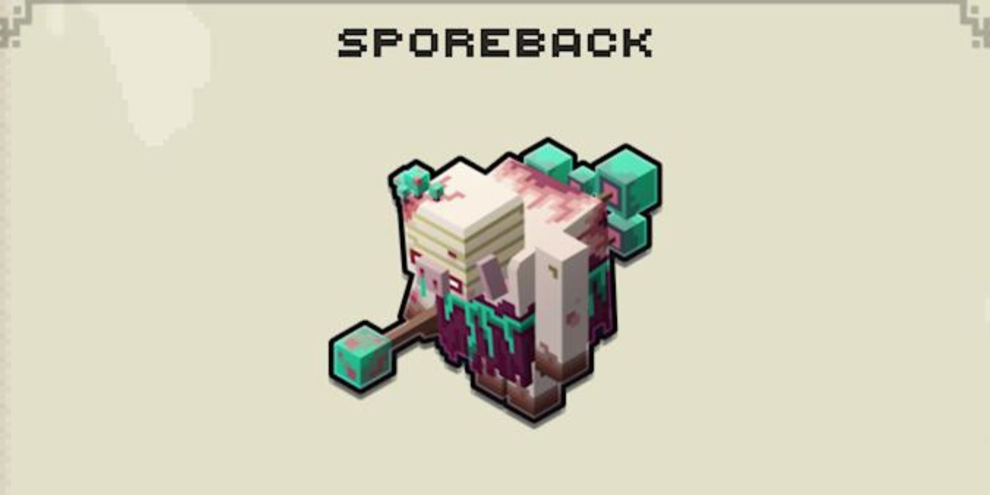 Minecraft legends Sporeback-1