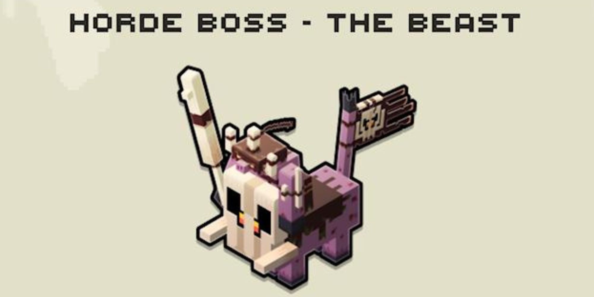 Minecraft legends The Beast-1