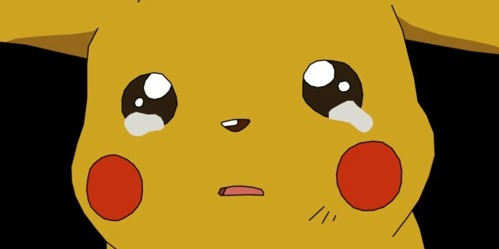 Sad Crying Pikachu