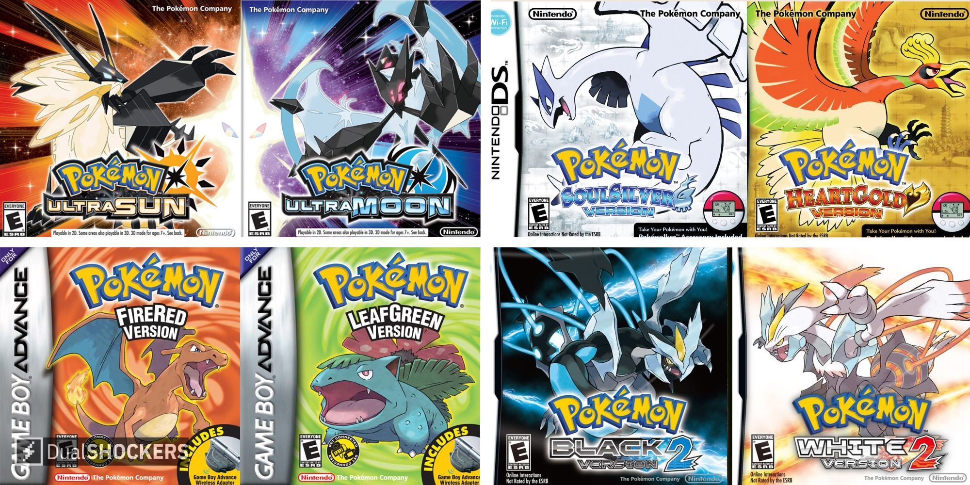 All Pokemon Games In Order [Complete List]