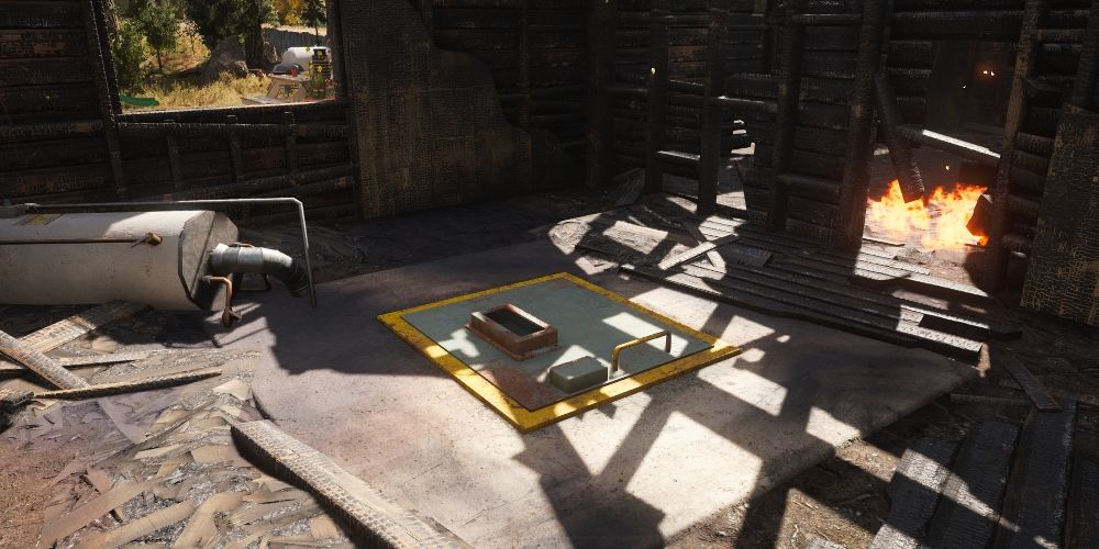 Far Cry 5 a hatch leading underground