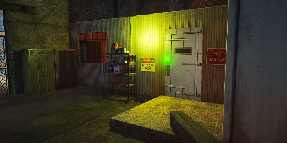 Far Cry 5 mysterious locked room in facility