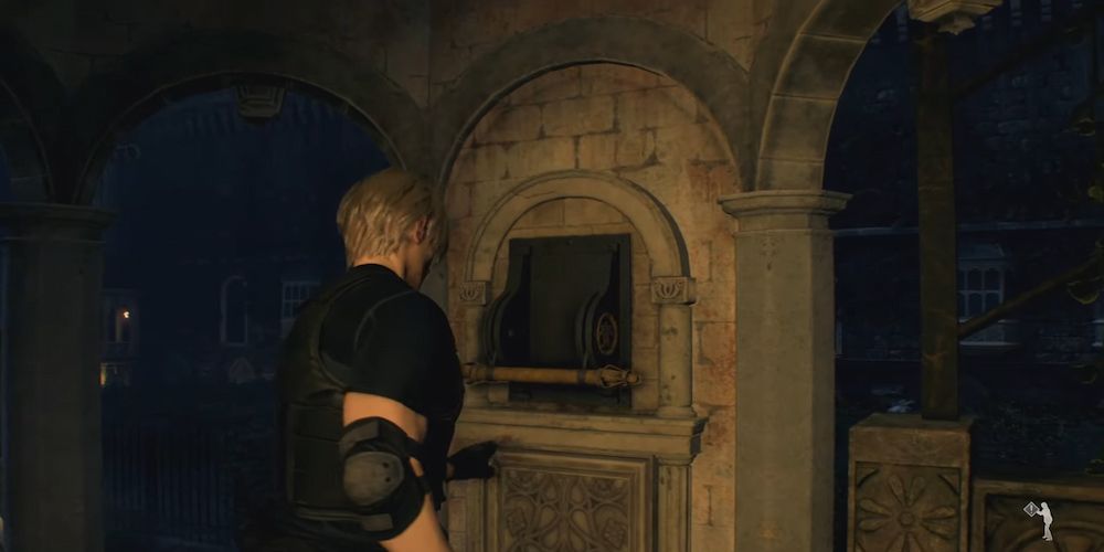 Resident Evil 4 Remake How To Solve The Courtyard Maze Puzzle
