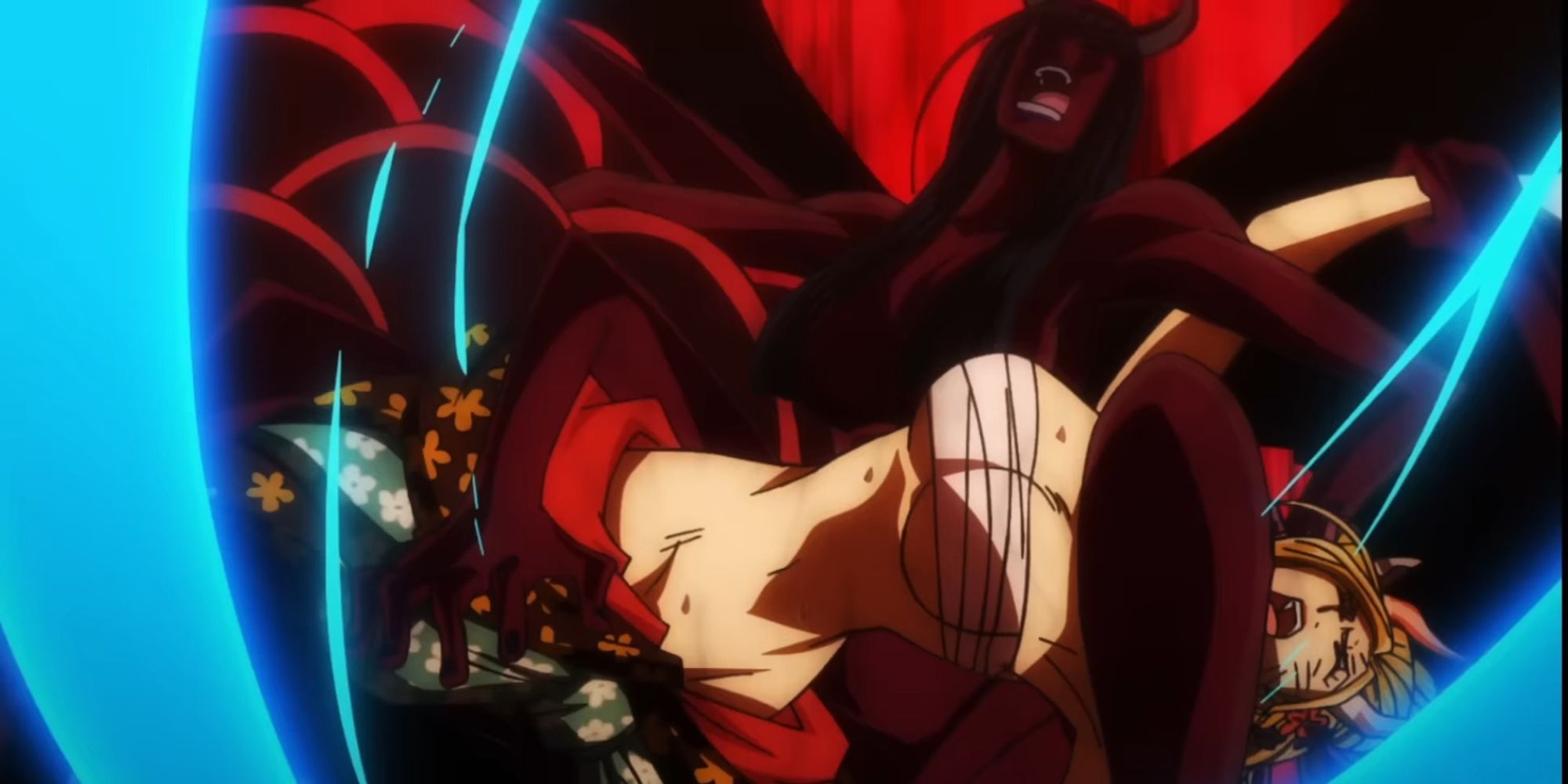 Robin vs Black Maria is one of the best One Piece fights.