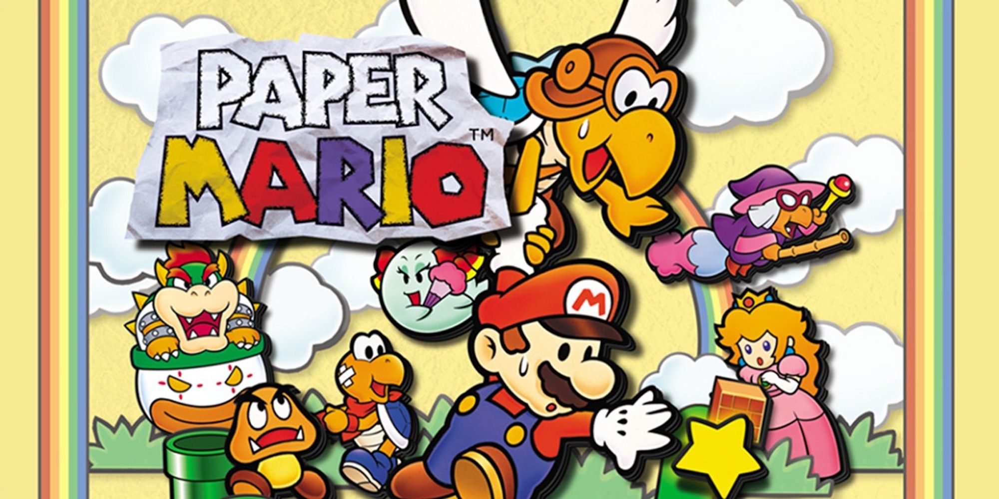 Title art for Paper Mario