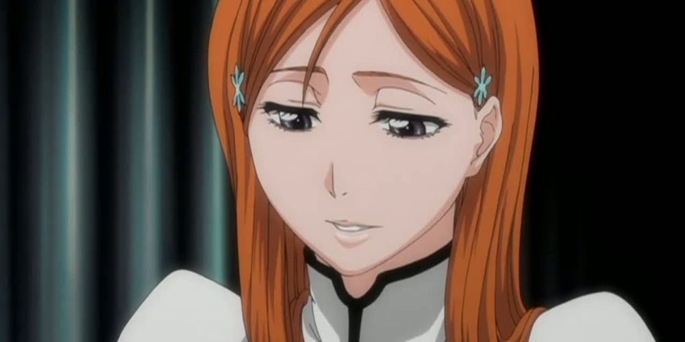 Orihime inoue smiling in Hueco Mundo