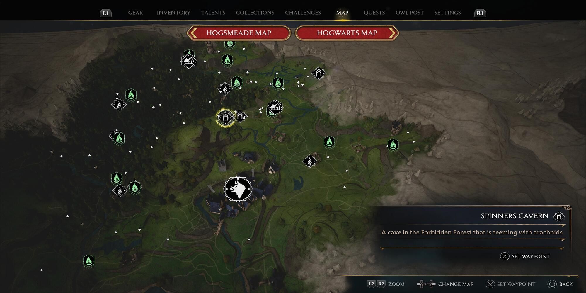 Hogwarts Legacy Cairn Dungeons Location Guides