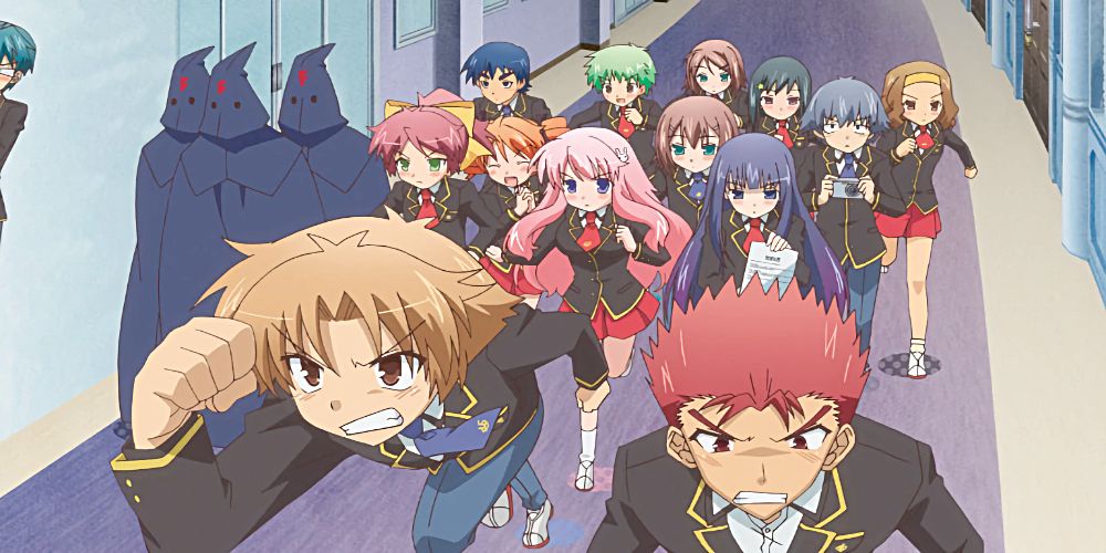 Students from Baka & Test- Summon the Beasts