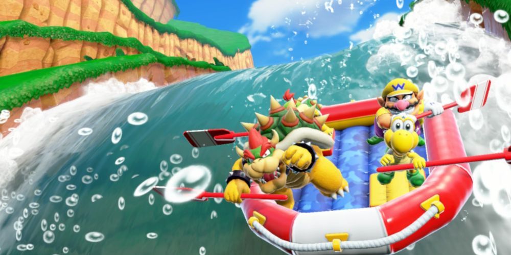 Super Mario Party Rafting