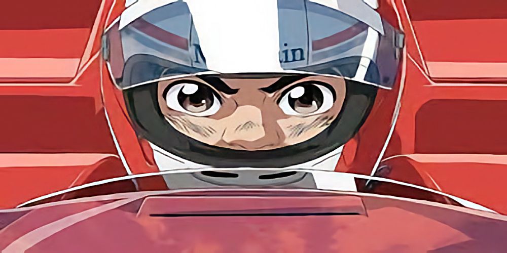 cute race car anime poster