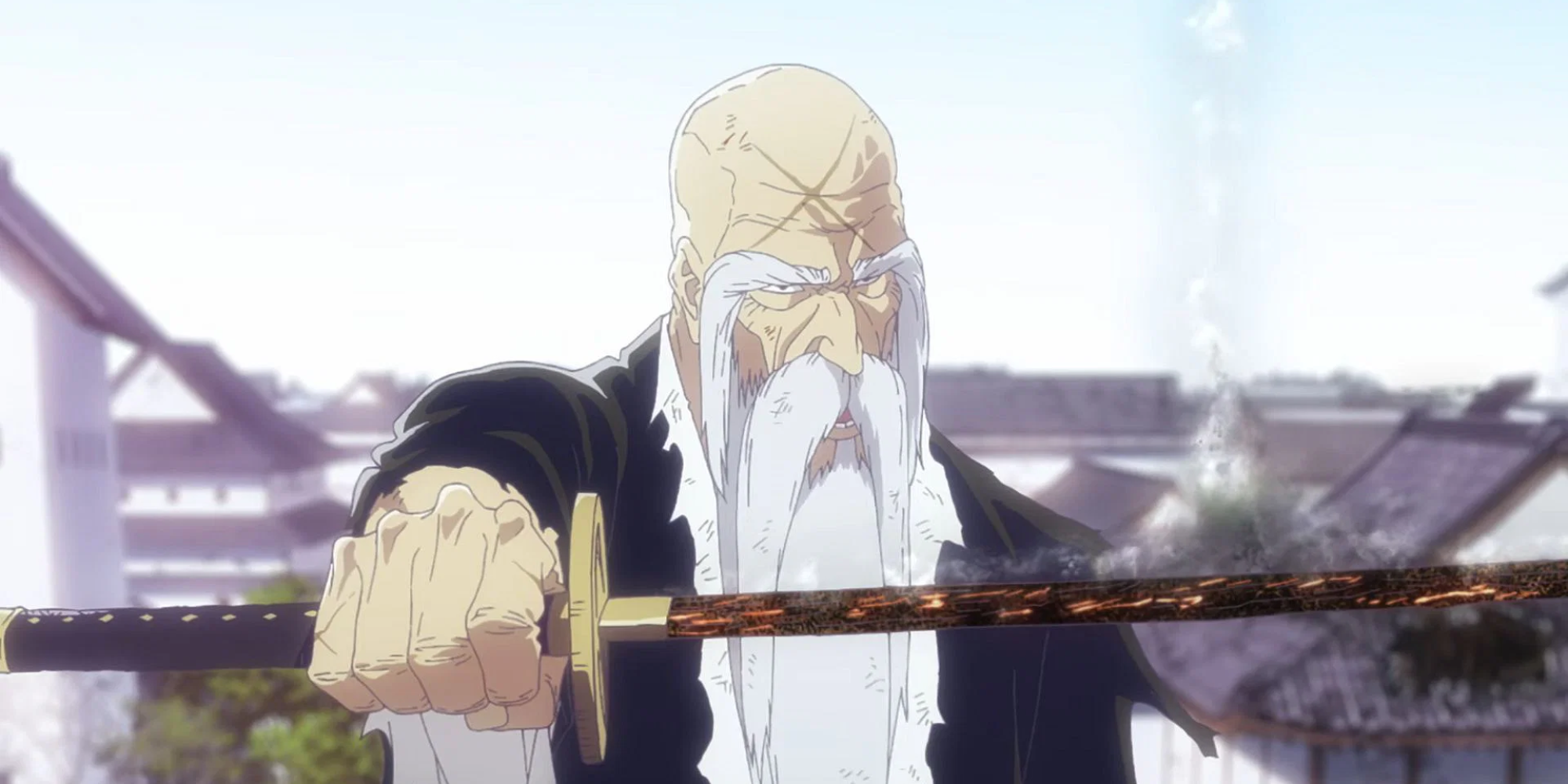 Yamamoto is one of the strongest old men in anime