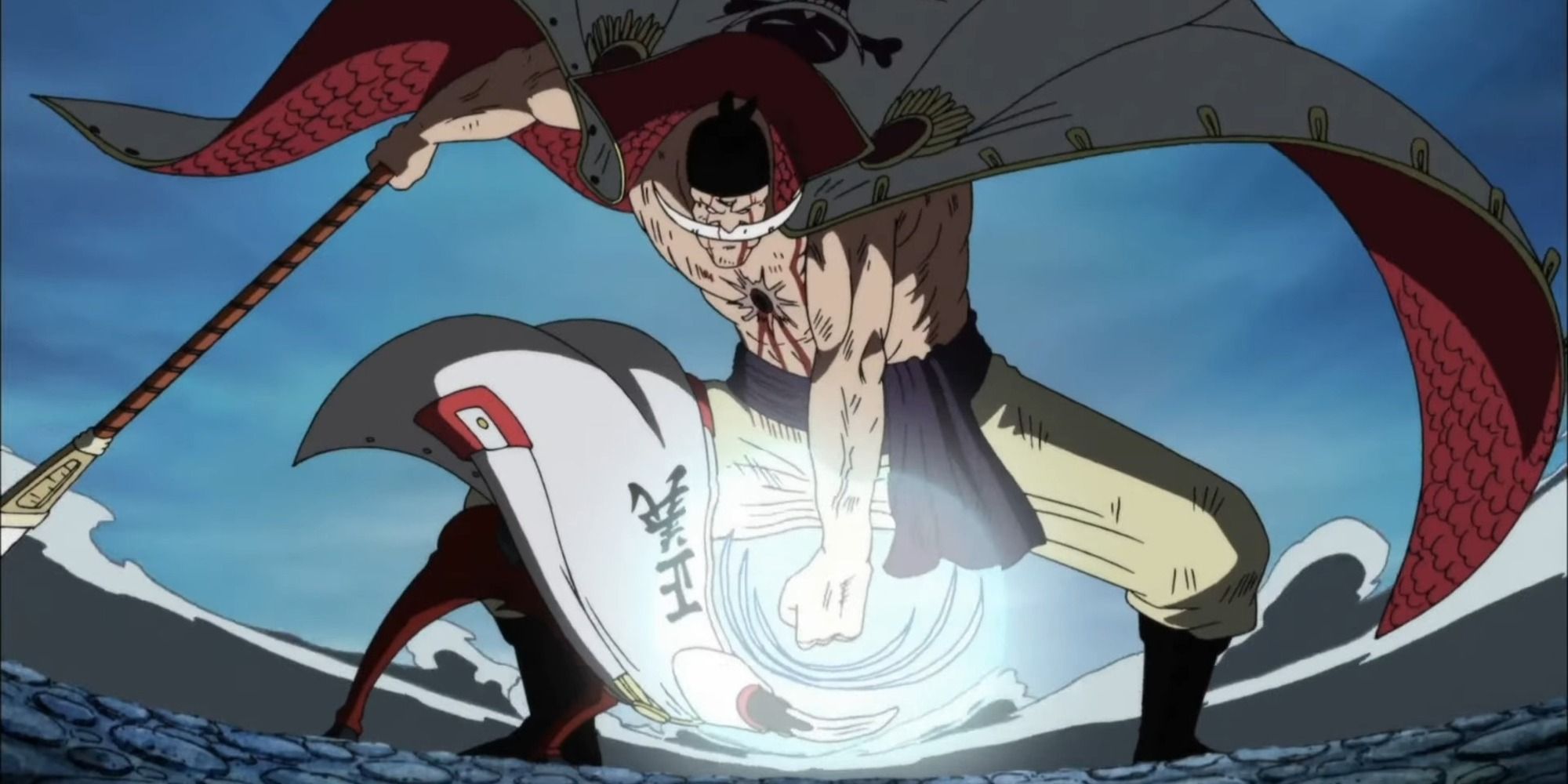 Whitebeard vs Akainu is one of the best One Piece fights.