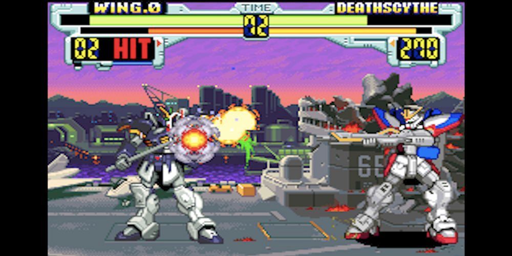 Gundam Wing Endless Duel Wing Zero versus Deathscythe