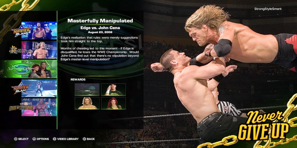 WWE 2K23: All Game Modes