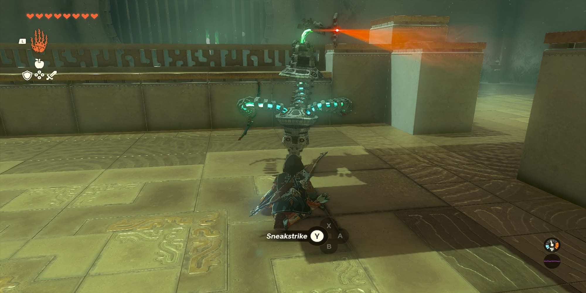 Link About To Sneakstrike A Construct 