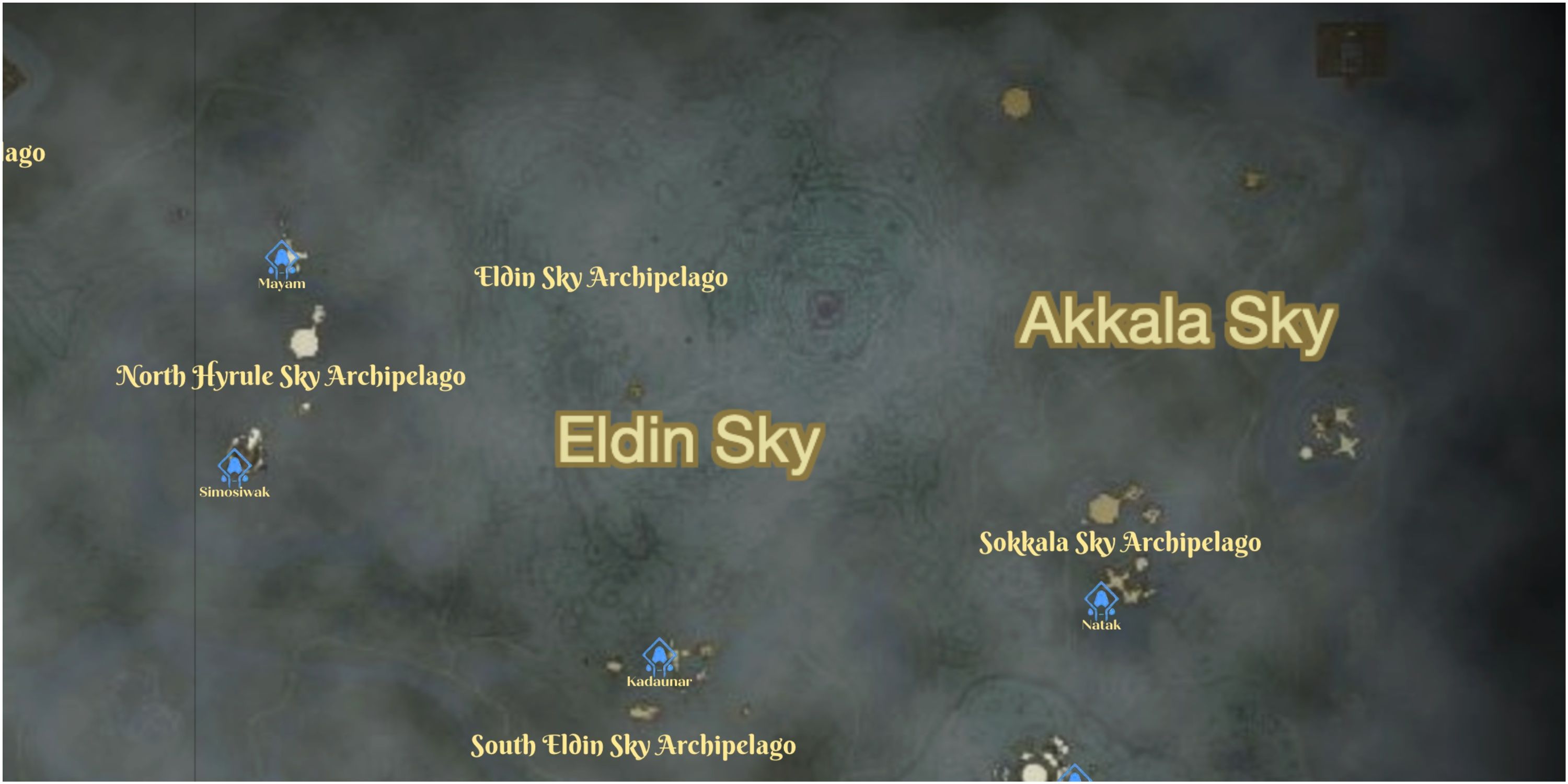 Akkala Sky Map