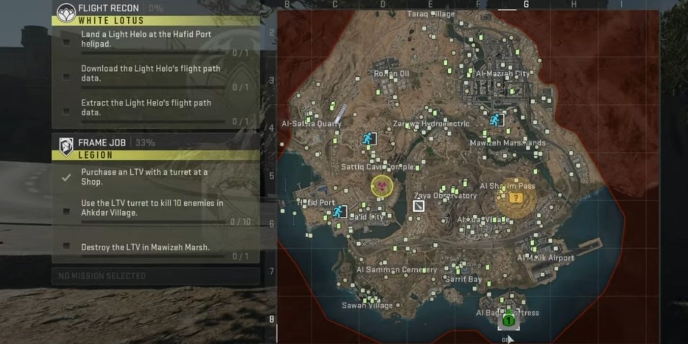 The Al Bagra Underground location is showing where to use the key by the character in Warzone 2 DMZ