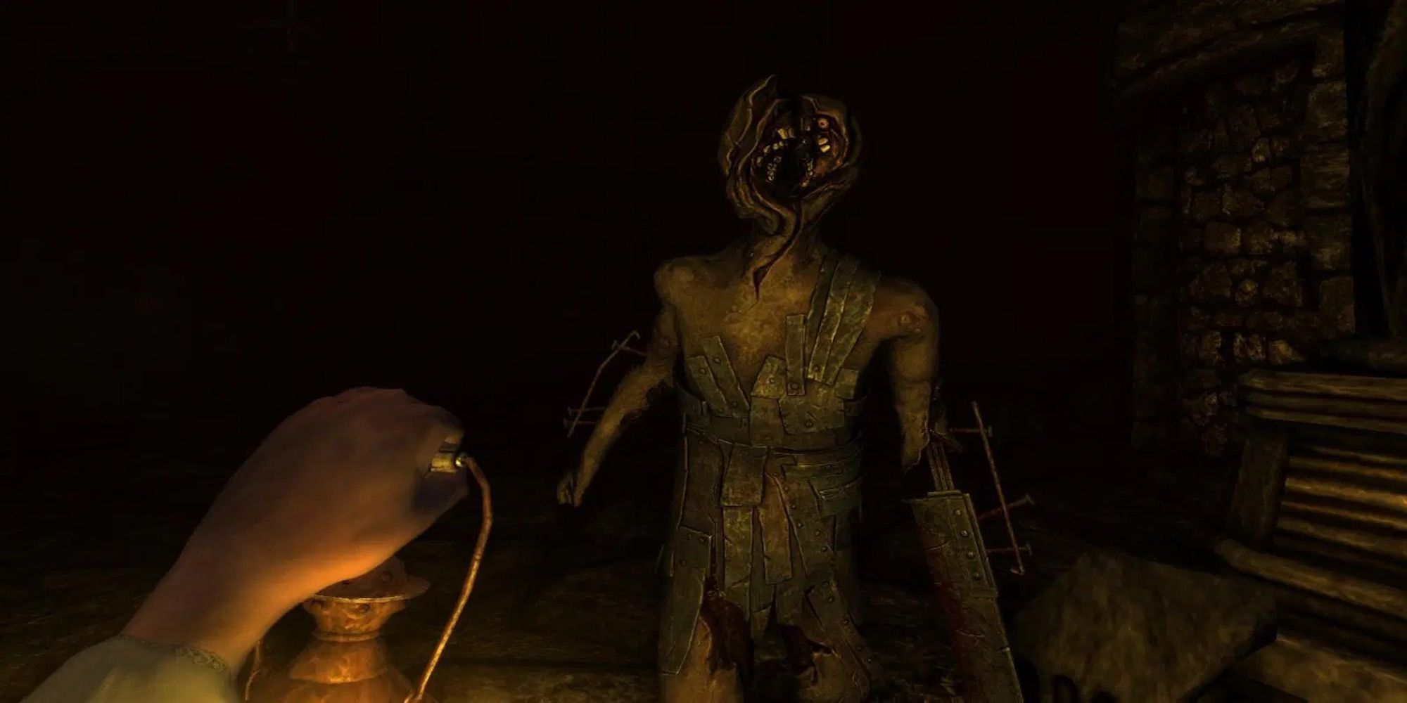 Strange creature from Amnesia: The Dark Descent