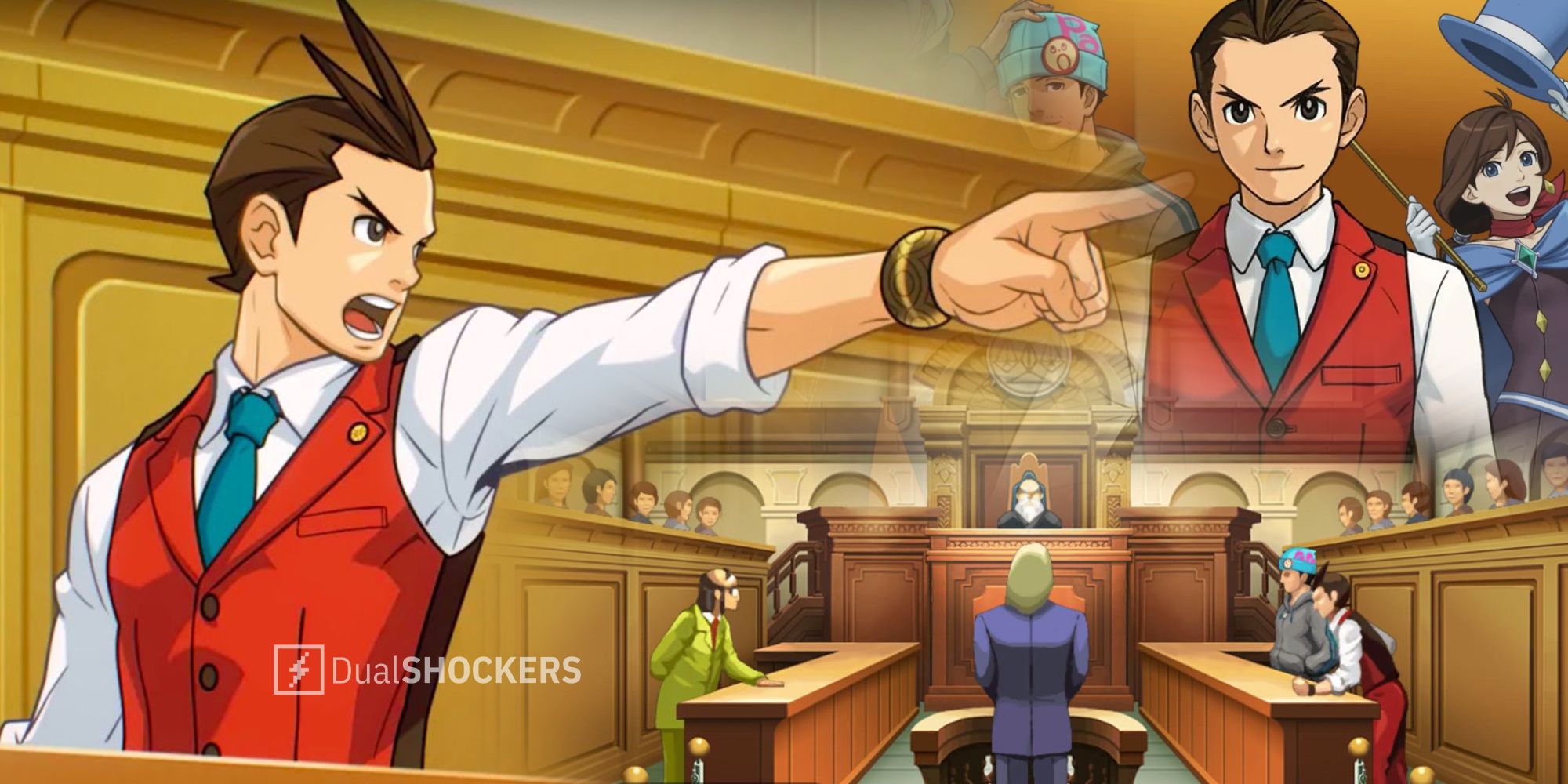 Apollo Justice: Ace Attorney gameplay