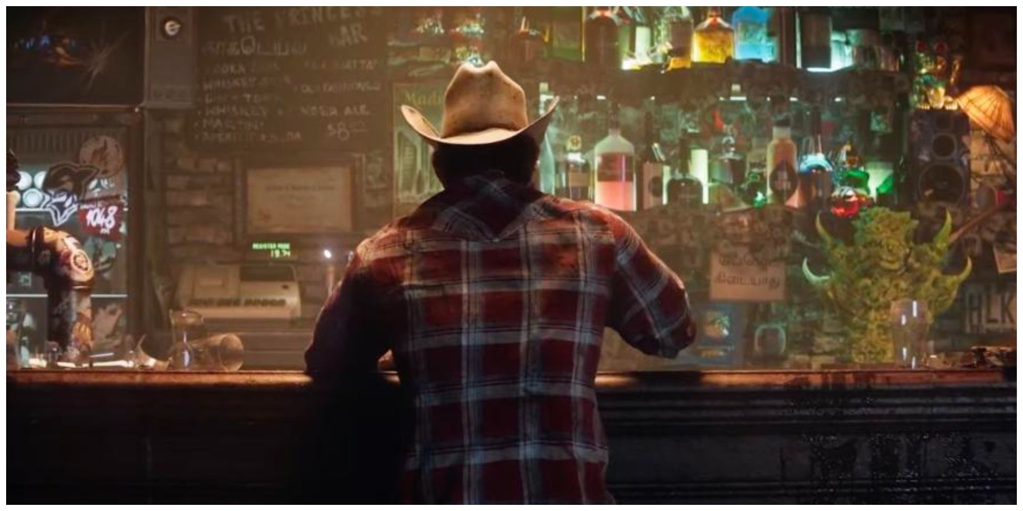 Marvel's Wolverine logan at a bar