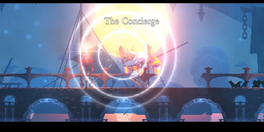 Concierge boss fight in dead cells