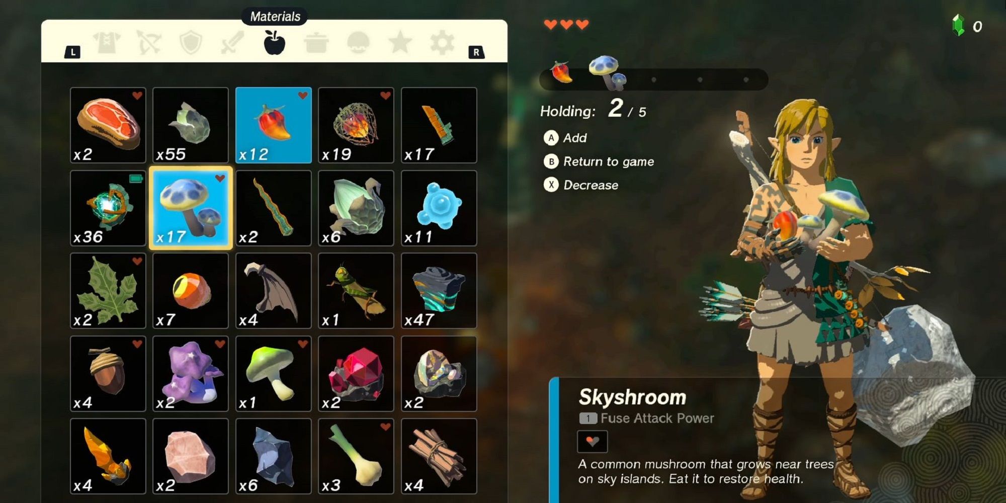 Zelda Tears Of The Kingdom How To Roast & Cook