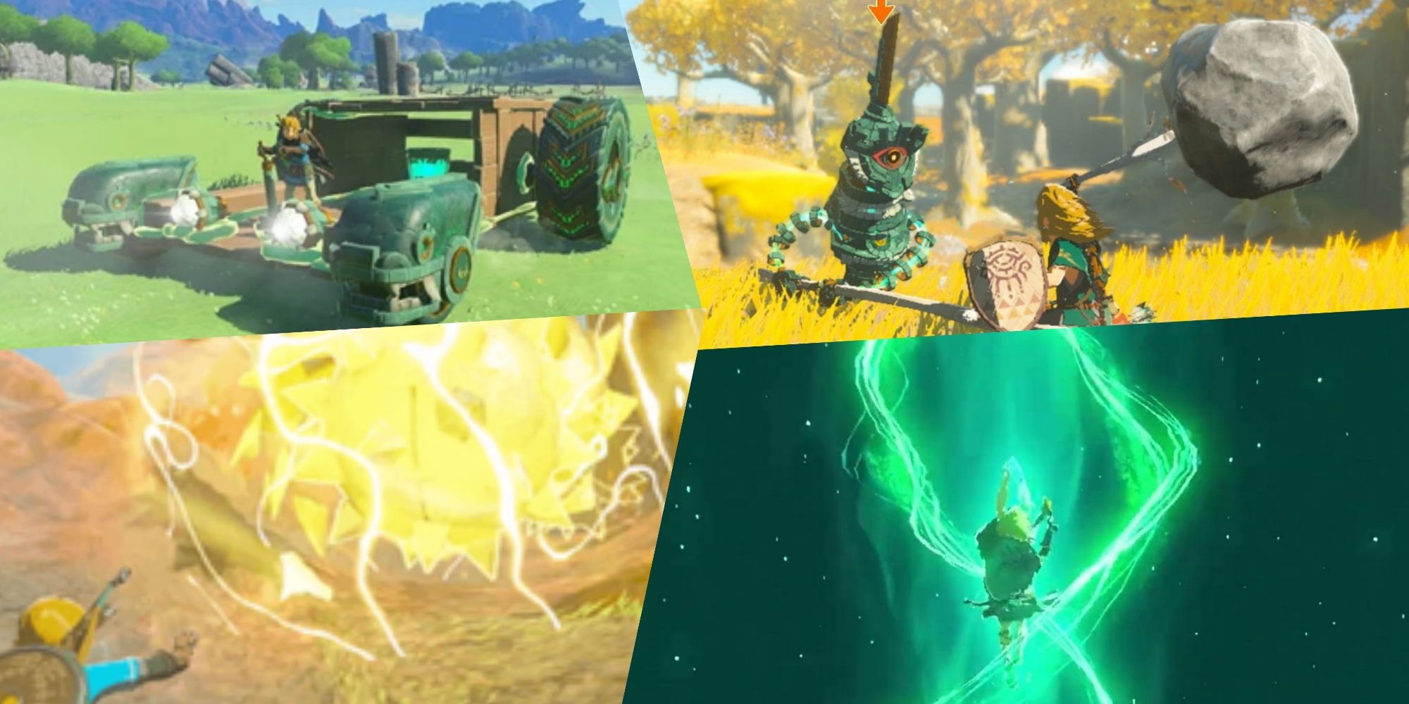 The legend of Zelda Tears of the Kingdom Zonai abilities 