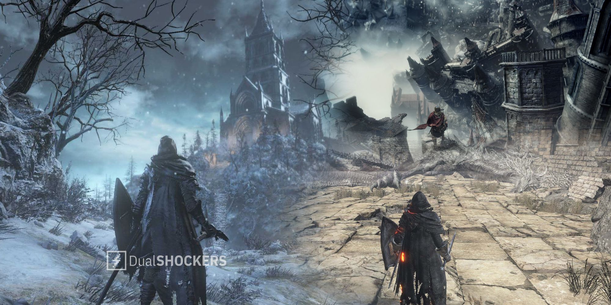 Dark Souls 3 Painted World Of Ariandel, Archdragon Peak, The Ringed City gameplay