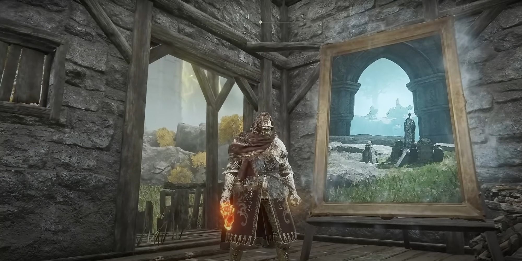 Screenshot of Homing Instinct Painting Puzzle in Limgrave - Elden Ring