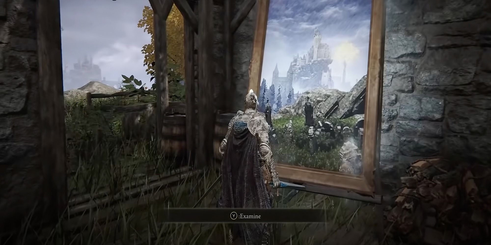 Screenshot of Prophecy Painting Puzzle in East Liurnia - Elden Ring