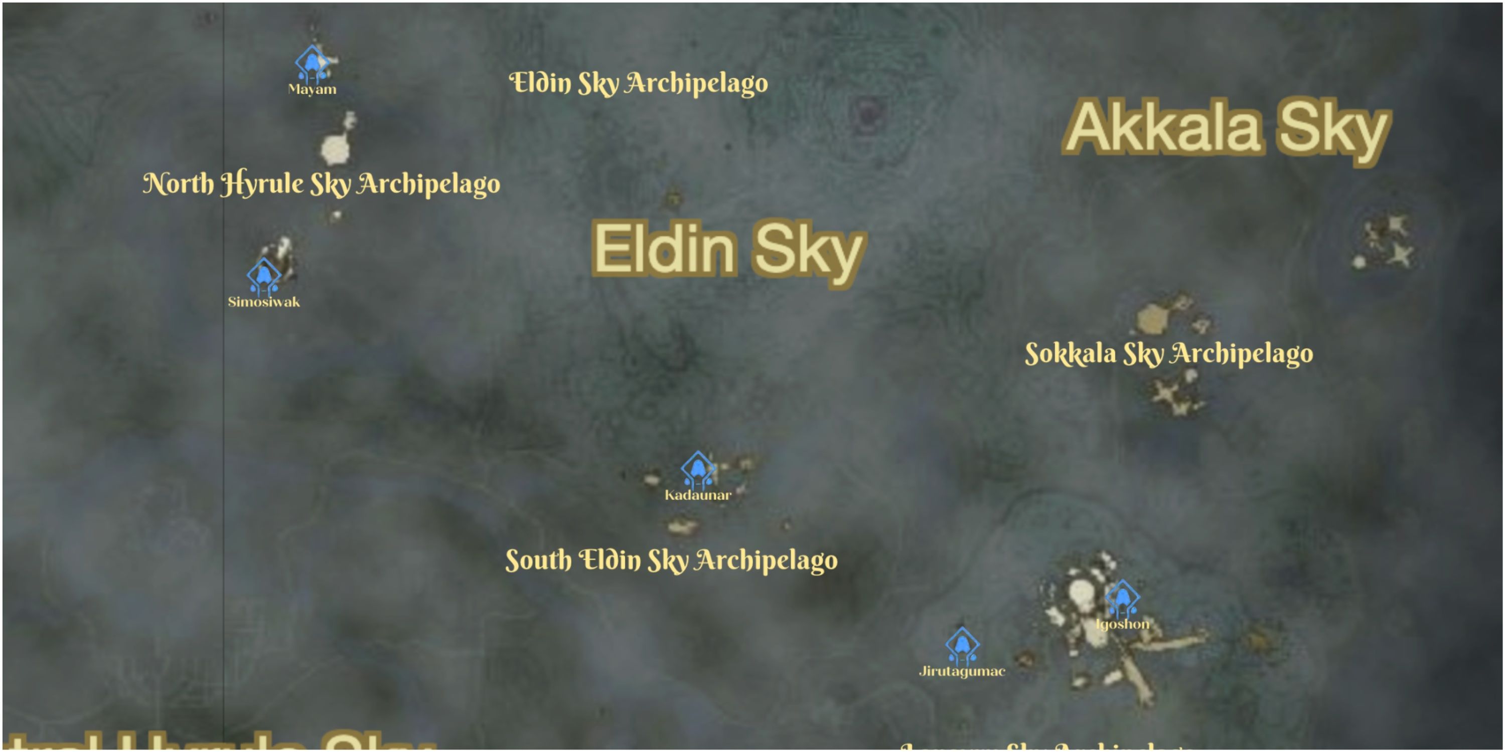 Eldin Sky Map