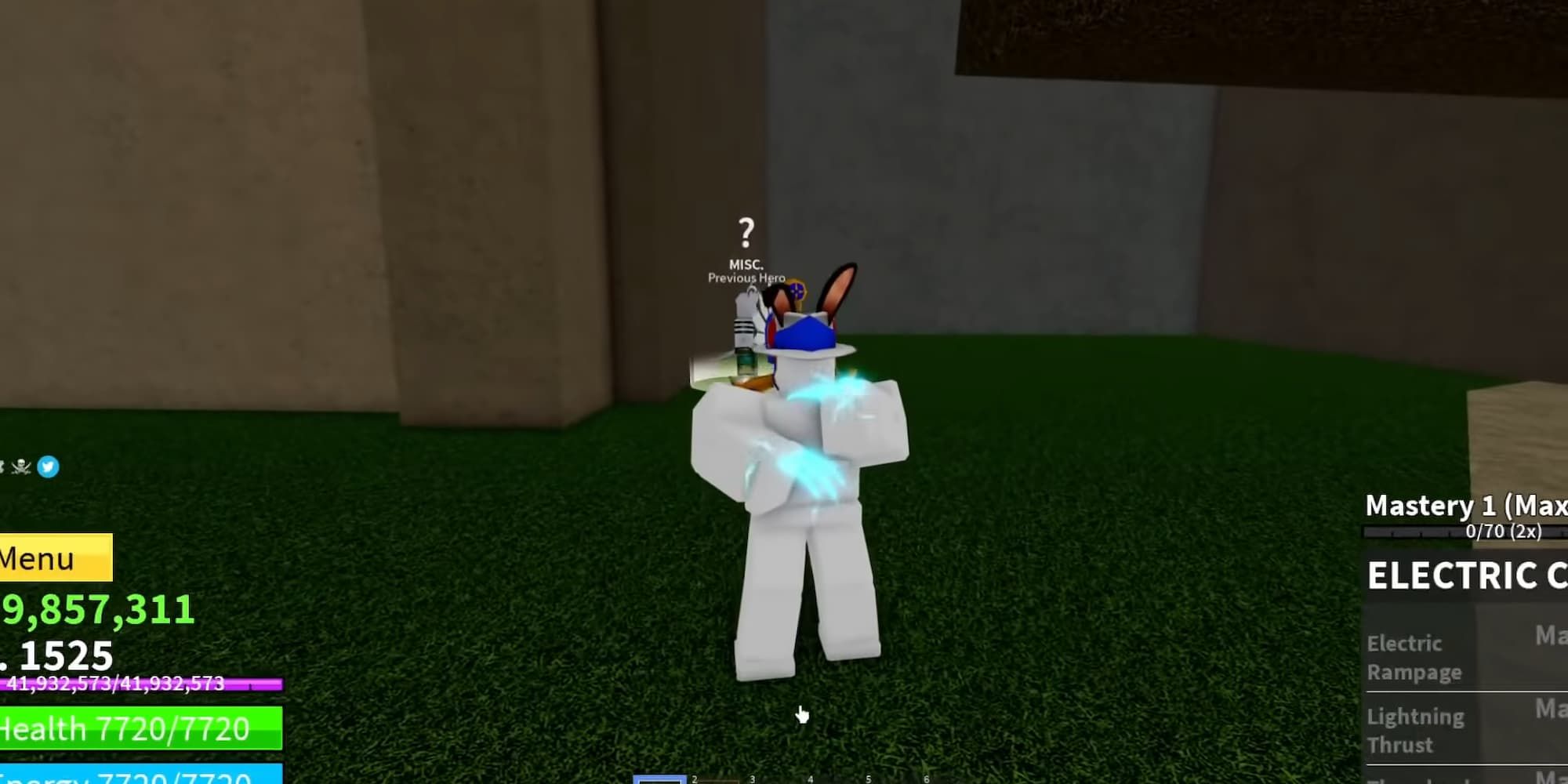  Blox Fruits Electric Claw showcase