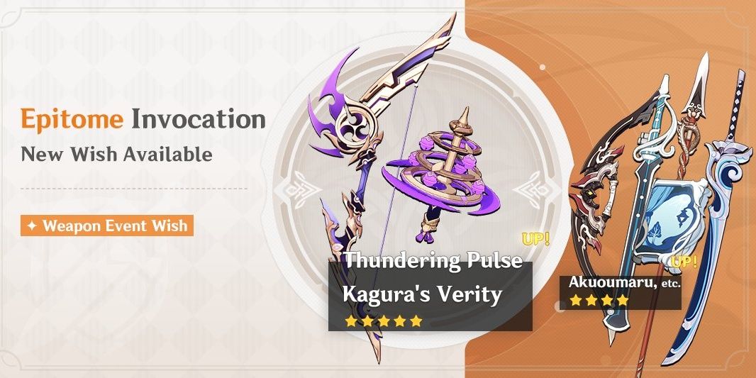 Image of the Epitome Invocation weapon banner for Version 3.7 Phase 1 in Genshin Impact.