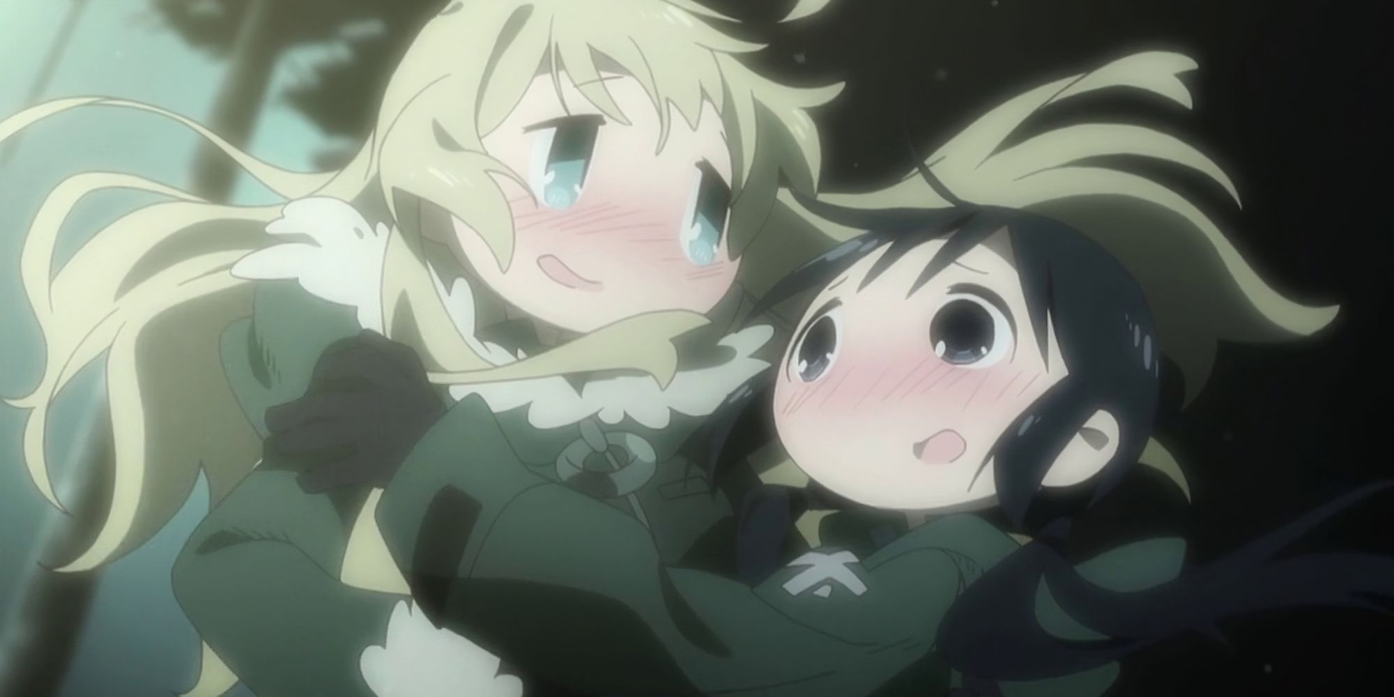 Girls' Last Tour Chito Et Yuuri S'Embrassent