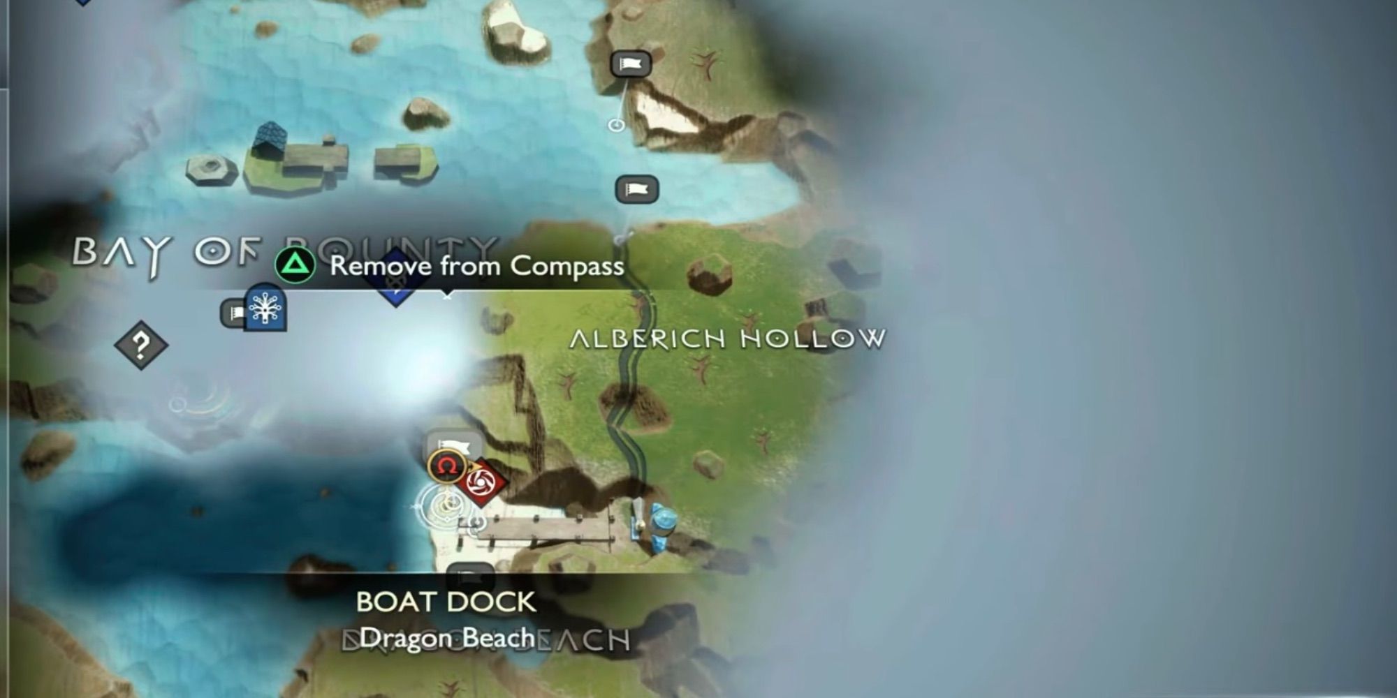 God of War Yggdrasil Rift Dragon Beach