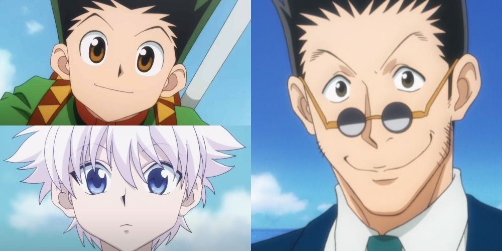 Gon Killua and Leorio from Hunter x Hunter