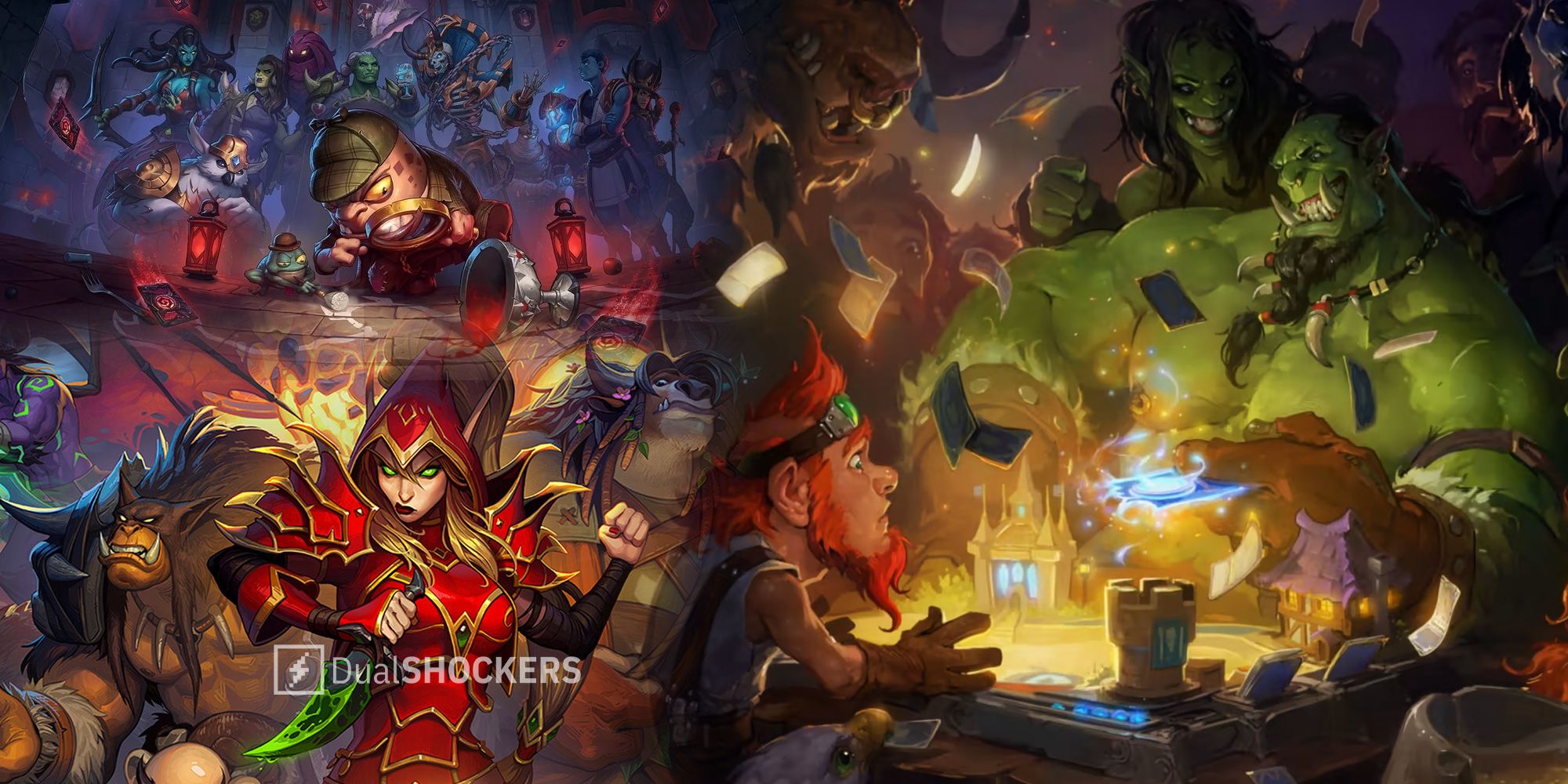 Hearthstone World of Warcraft characters and game modes