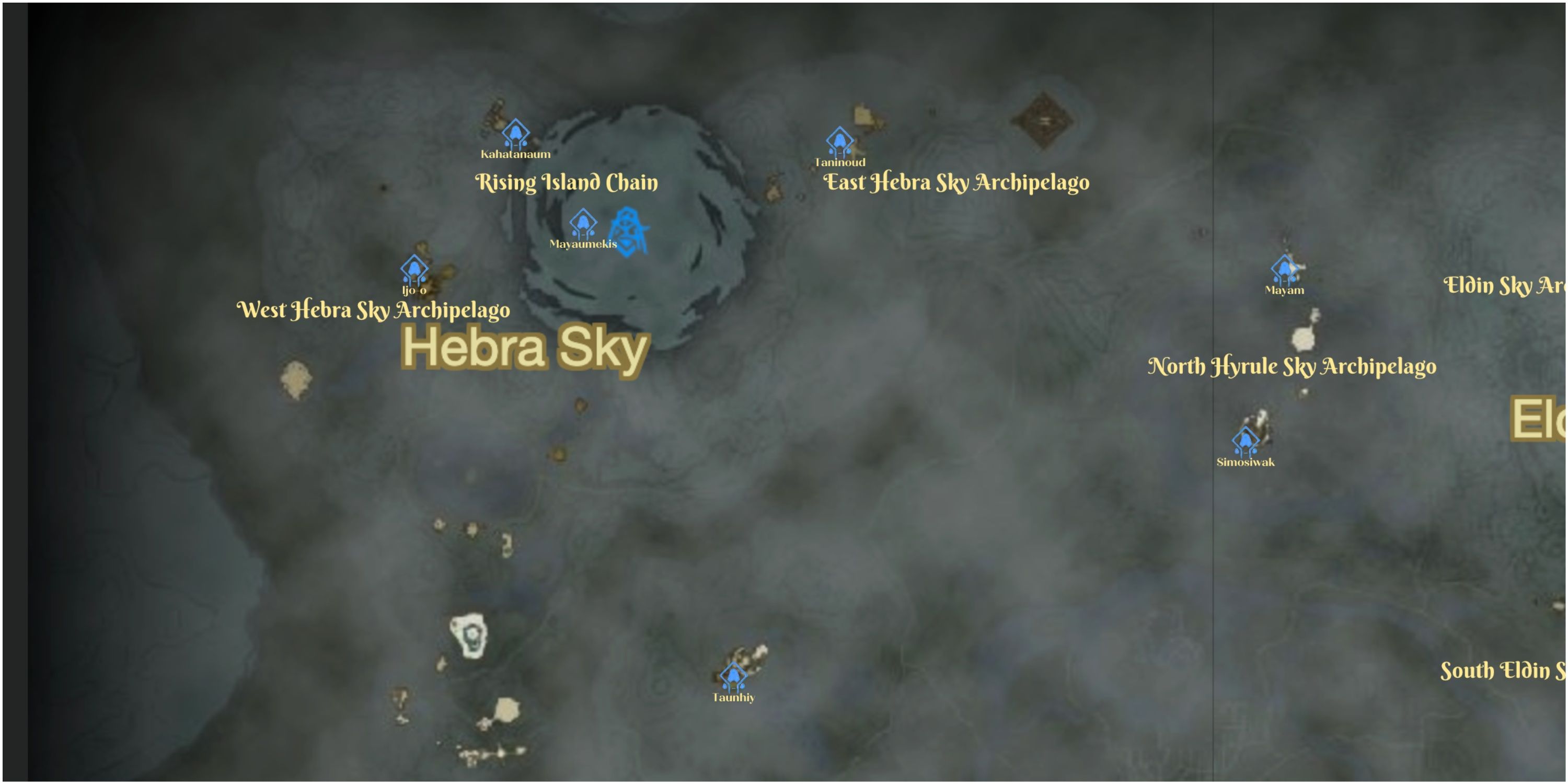 Hebra Sky Map