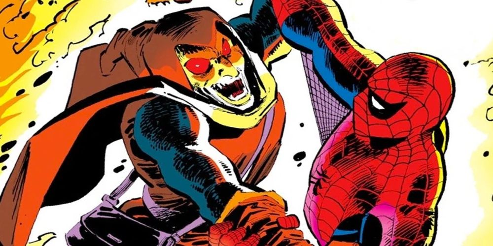 hobgoblin fighting spider-man