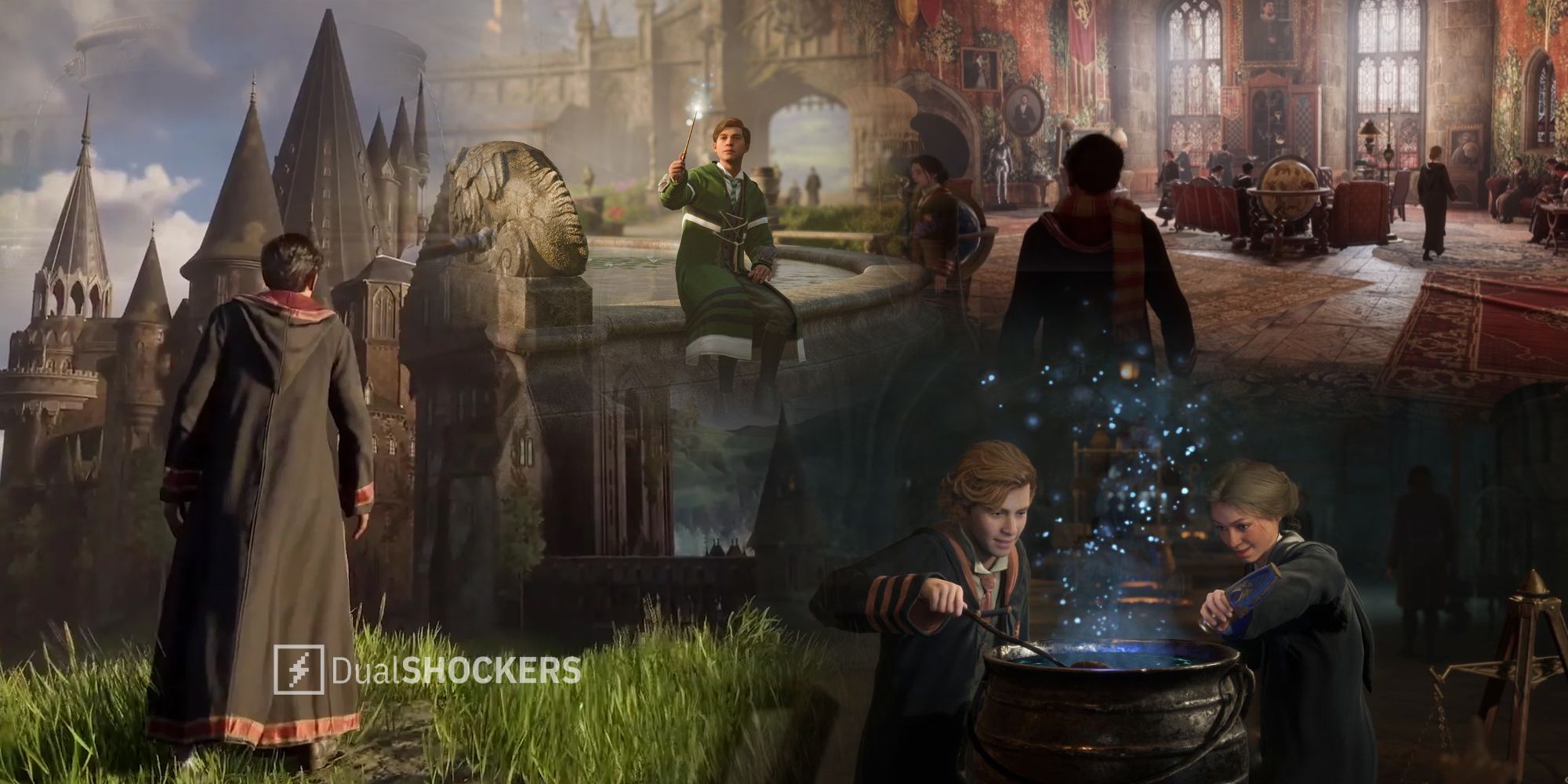 Hogwarts Legacy for last-gen consoles is surprisingly well