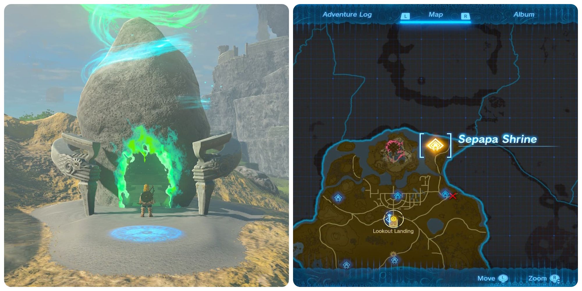 The Legend Of Zelda: Tears Of The Kingdom - Sepapa Shrine Guide