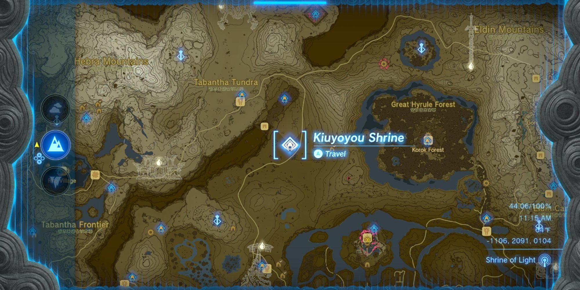 Tears Of The Kingdom: Kiuyoyou Shrine Guide